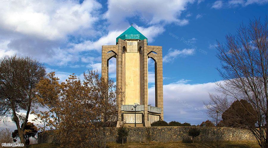 Iran, Hamadan Province: Mausoleum of Baba Taher